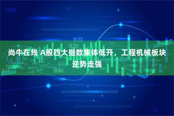 尚牛在线 A股四大指数集体低开，工程机械板块逆势走强